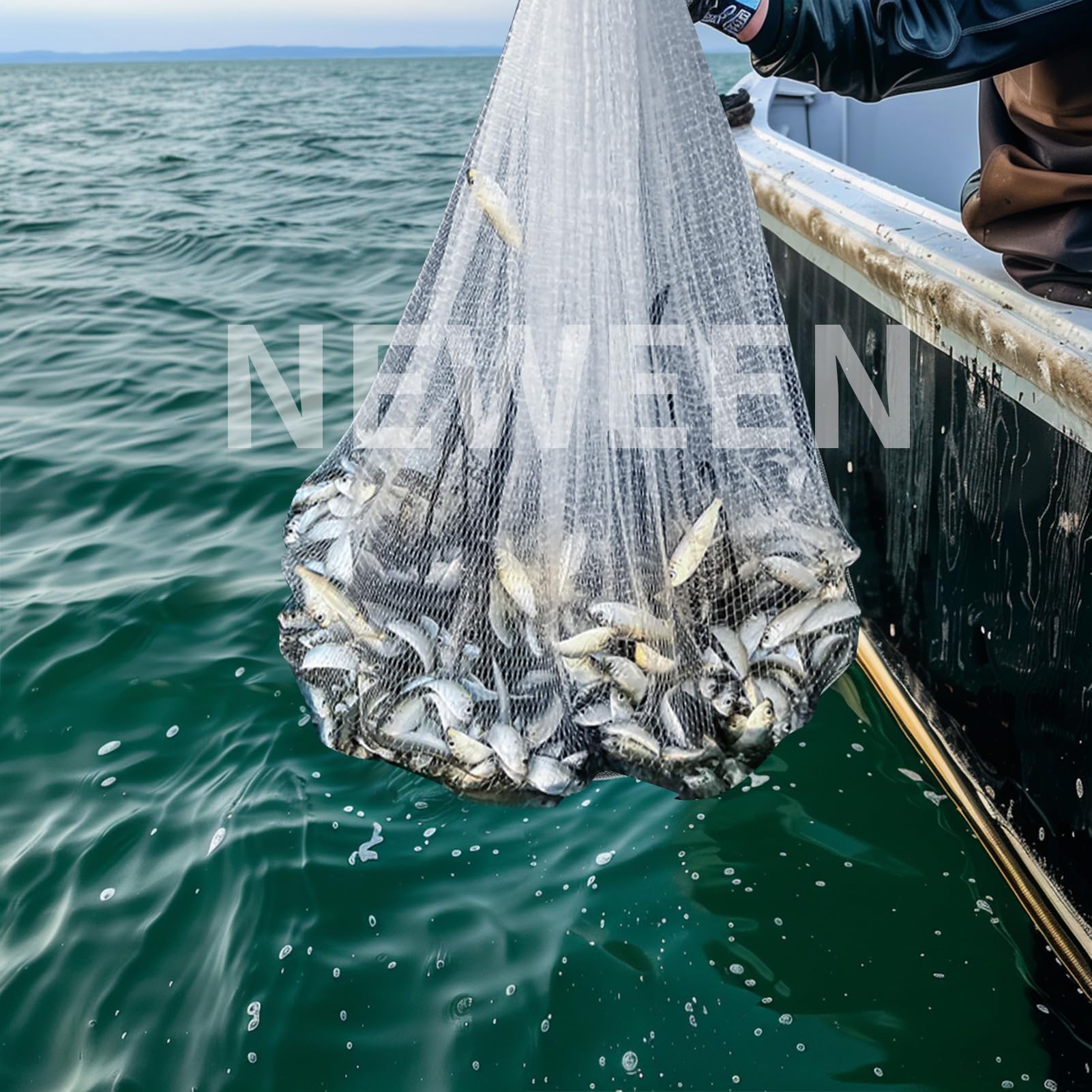 Neween heavy-duty zinc sinker provides fast sinking for efficient bait retention.