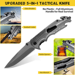 NewFation 222PC folding knife provides rugged utility for camping tasks