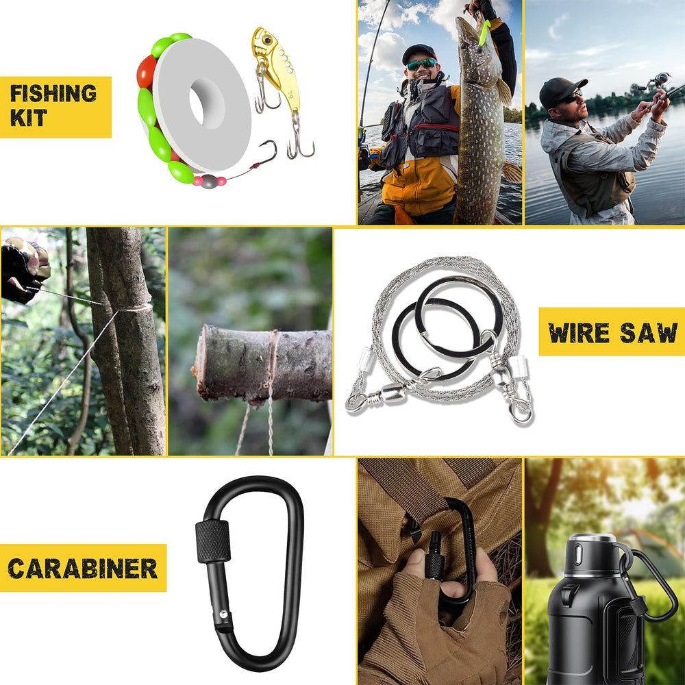 NewFation 222PC wound care items support minor injuries on outdoor trips