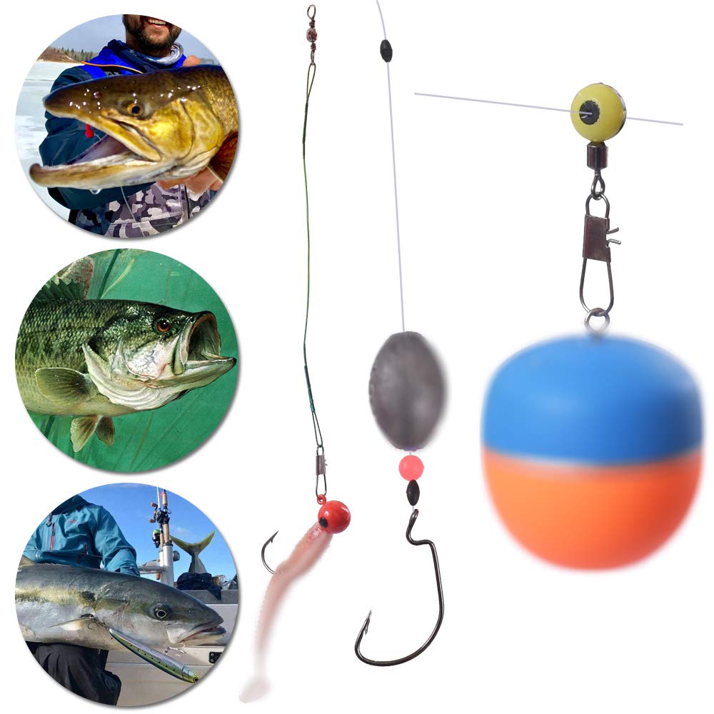 Open tackle box showing organized accessories
