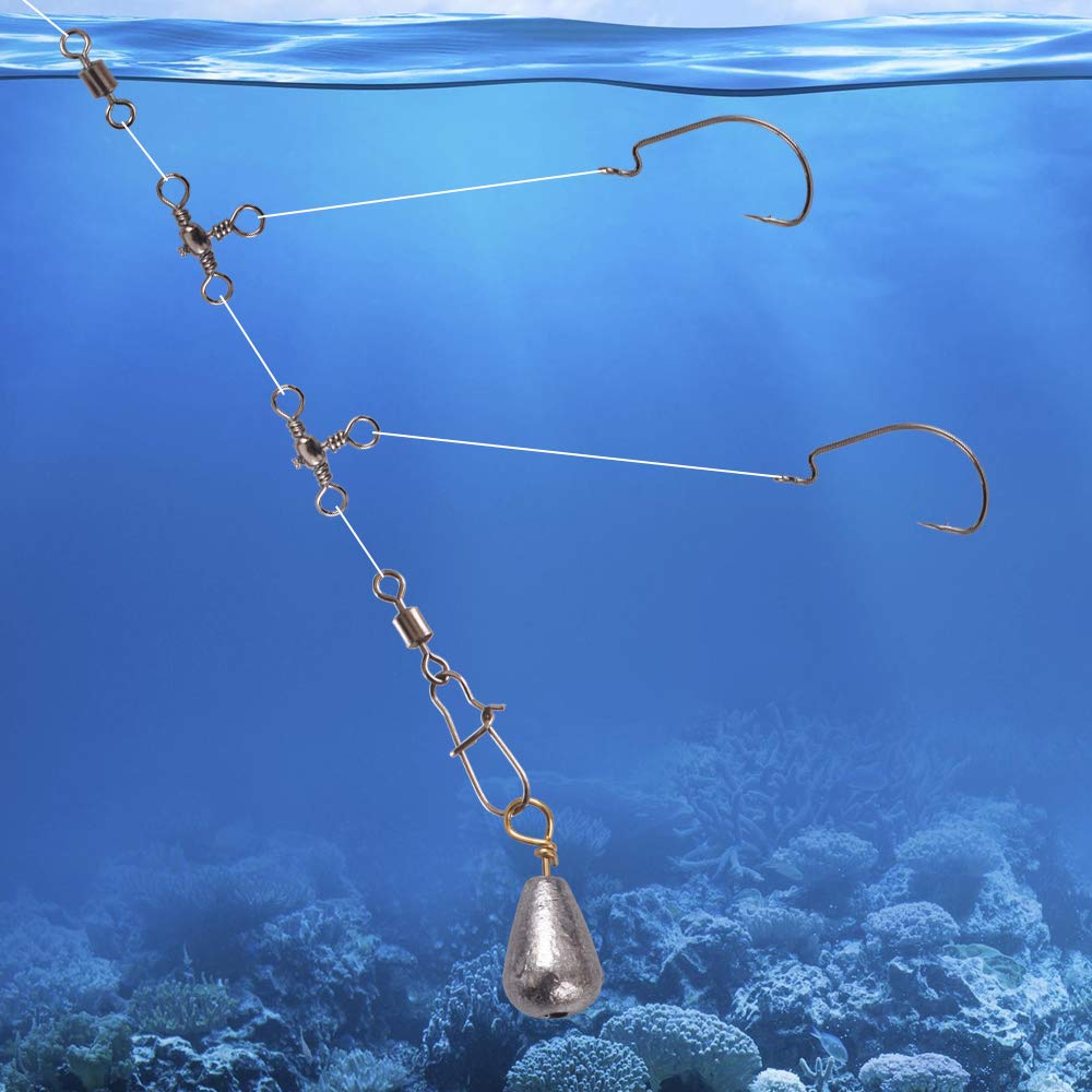 All components included in Newk 188Pcs Fishing Accessories Kit