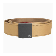 Nexbelt Supreme Coyote buckle demonstrates compact design for discreet everyday carry