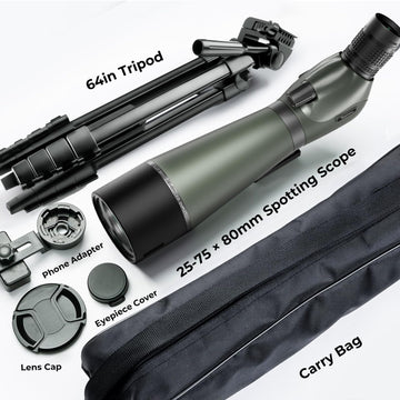 Nexiview wildlife viewing set with accessory stability and reliability.