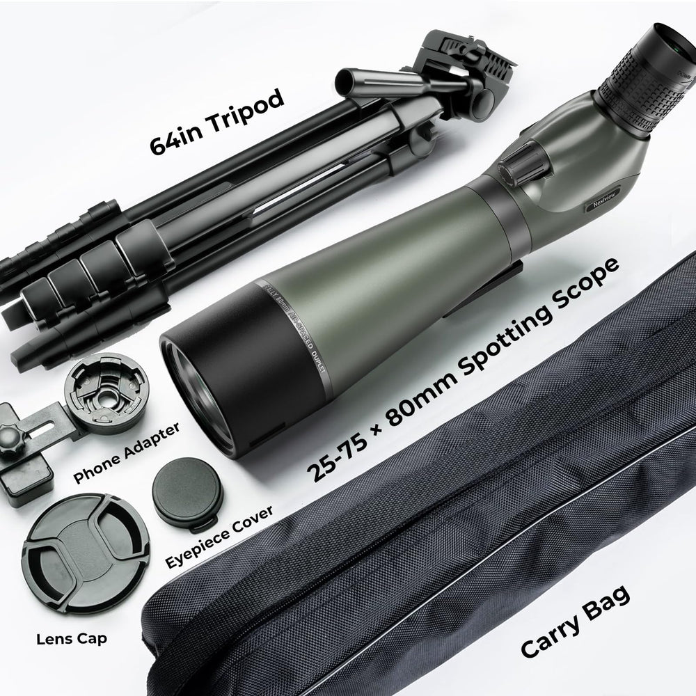 Nexiview wildlife viewing set with accessory stability and reliability.