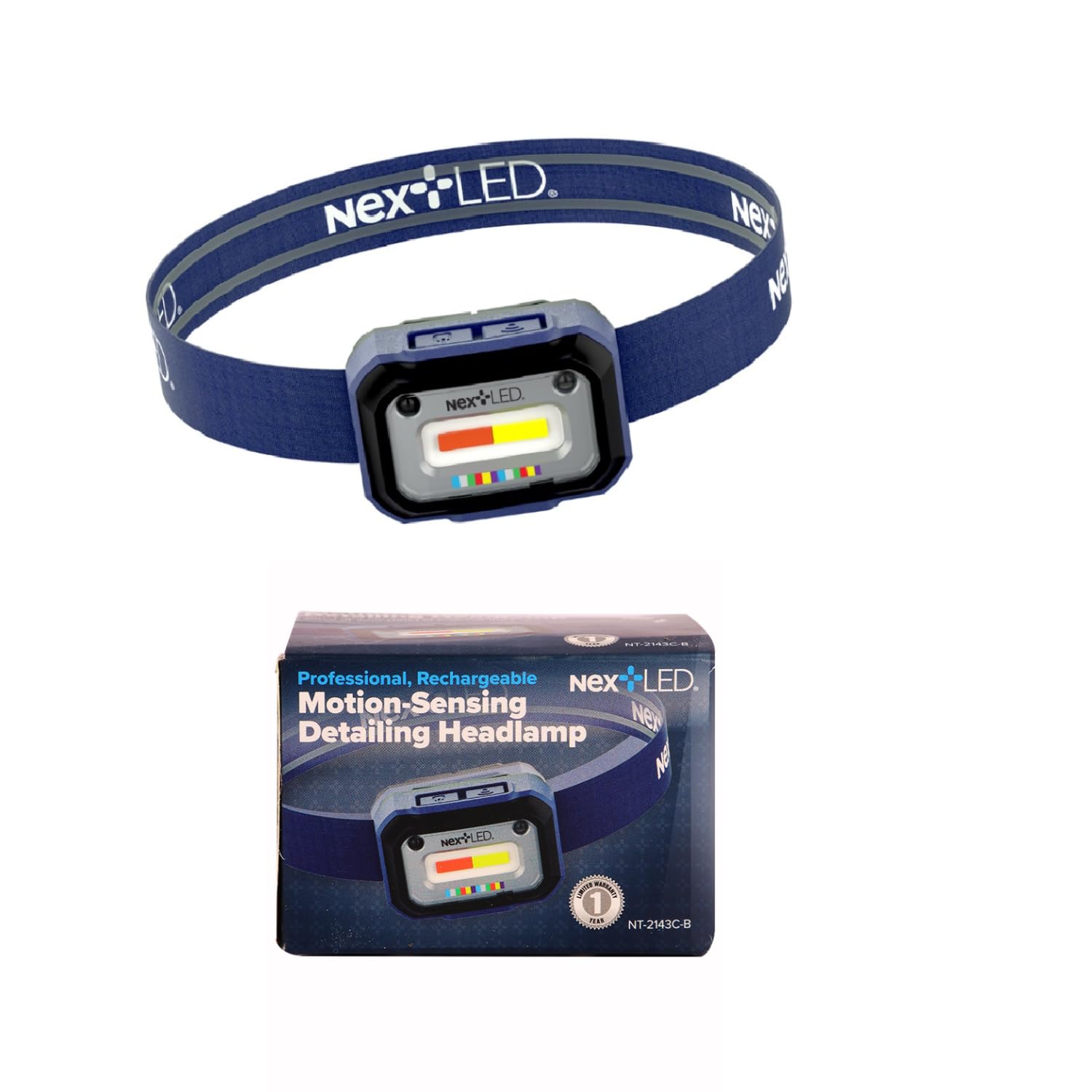 NextLED NT-2143C-B motion sensor in action for hands-free detailing.