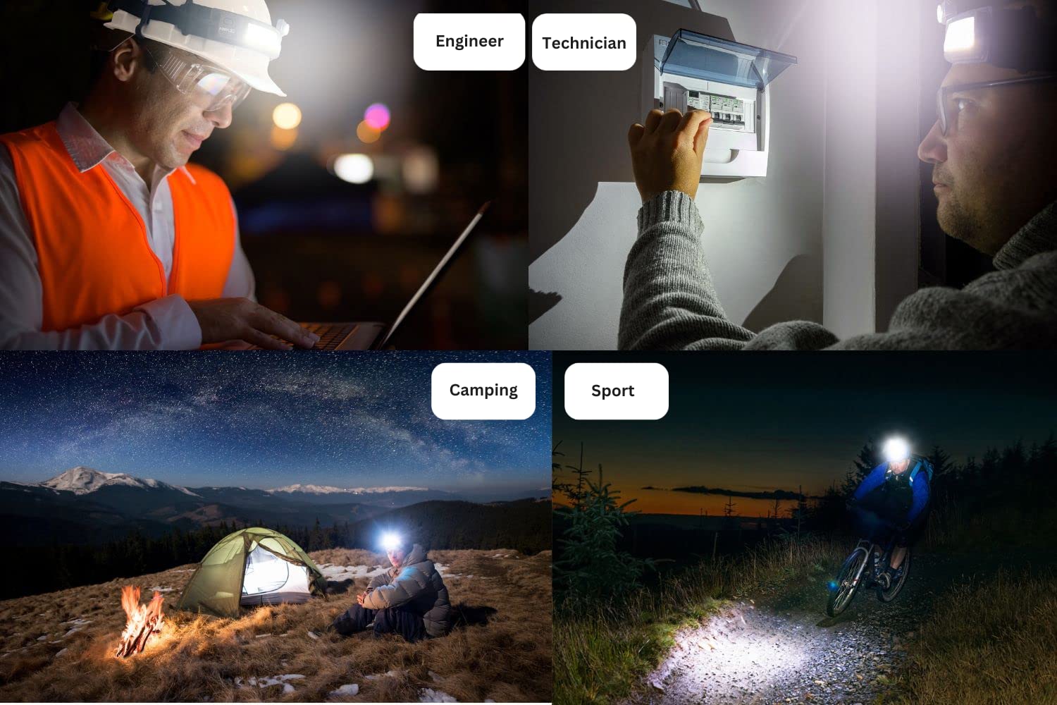 NextLED NT-6598 USB-C rechargeable power source with long runtime