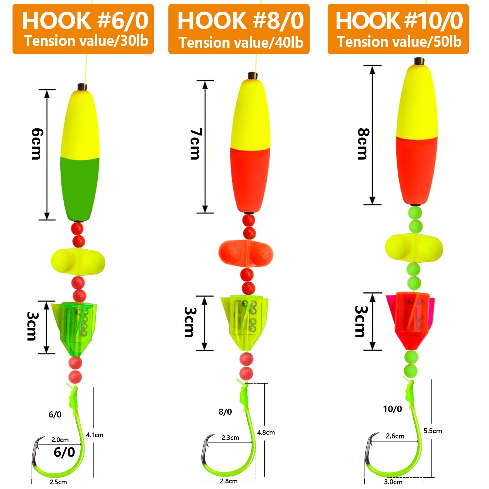 Easy-to-assemble catfish fishing groups with spins and pins