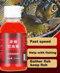 Usage example of Red 40 Fishing Liquid as attractant