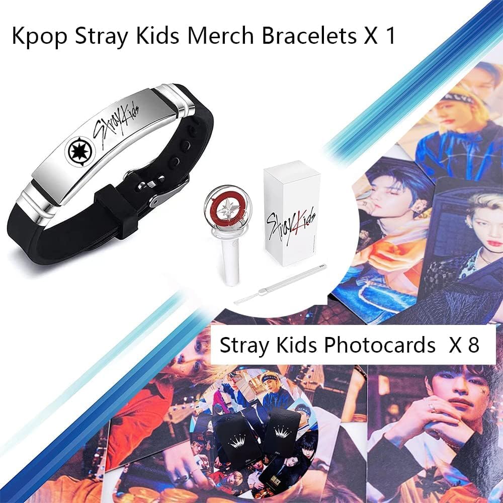 Niaycouky Stray Kids lightstick illuminated tip enhances onstage moments.