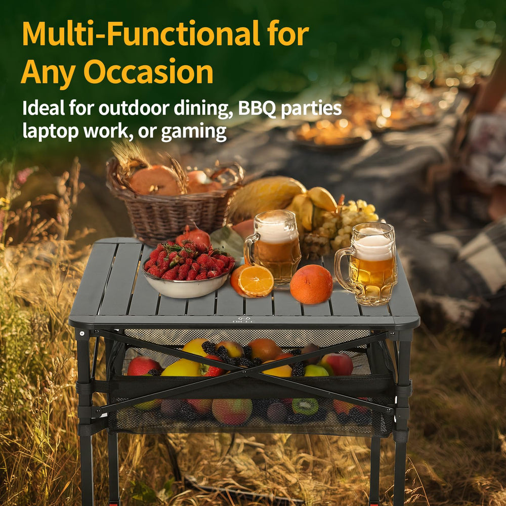 Nice C tool-free setup saves time before camping or picnics