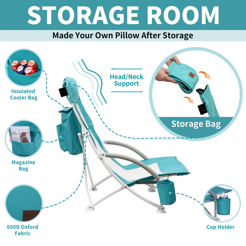 Nice C compact fold size enables easy transport and storage.
