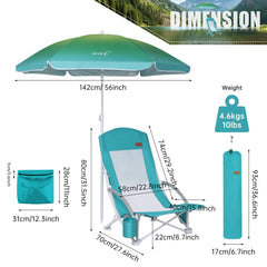 Nice C Beach Chair cooler bag keeps drinks cold during outdoor gatherings.