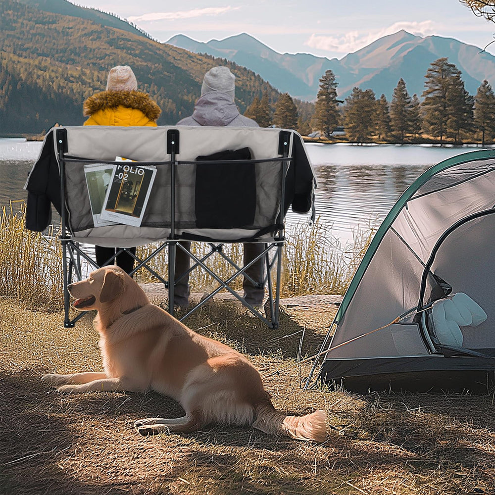 Nice C black and grey colorway complements camping aesthetics and gear.