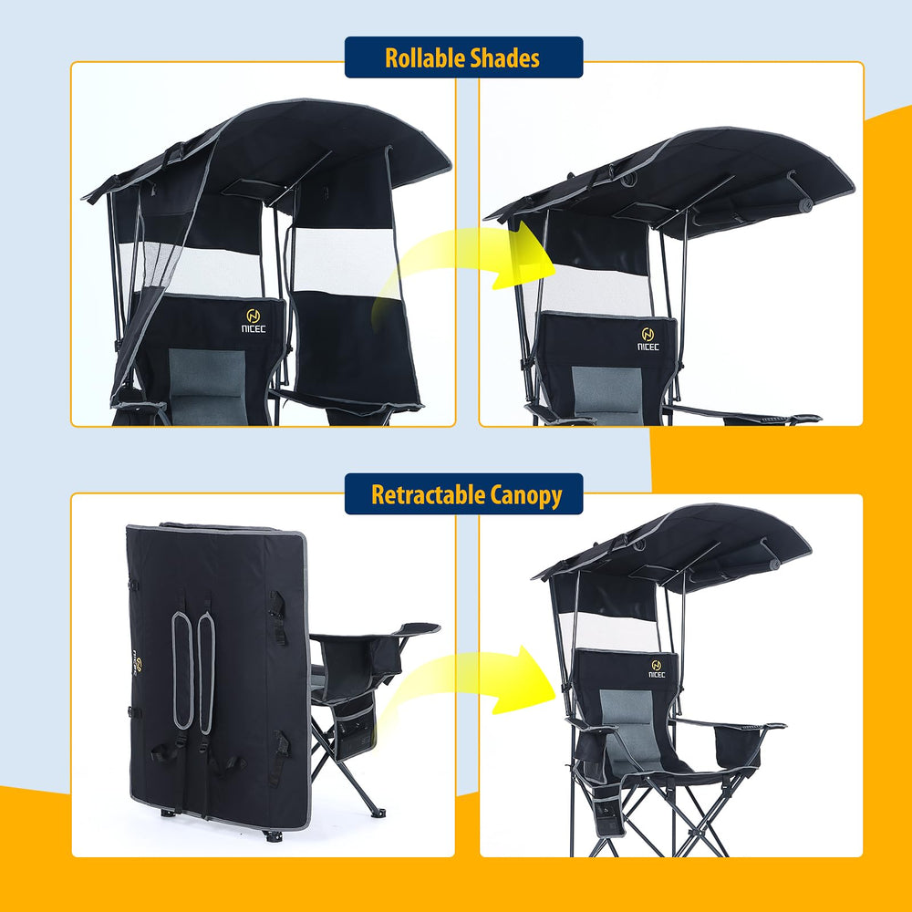 Nice C Chair 400 lb weight capacity demonstrates sturdy support.