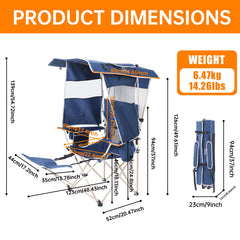 Nice C Chair adjustable footrest for customized comfort during use