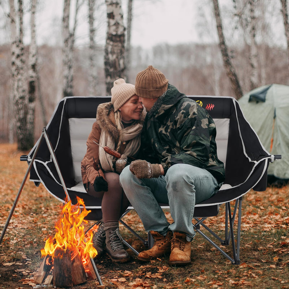 Nice C double camping loveseat offers shared comfort for two on adventures.