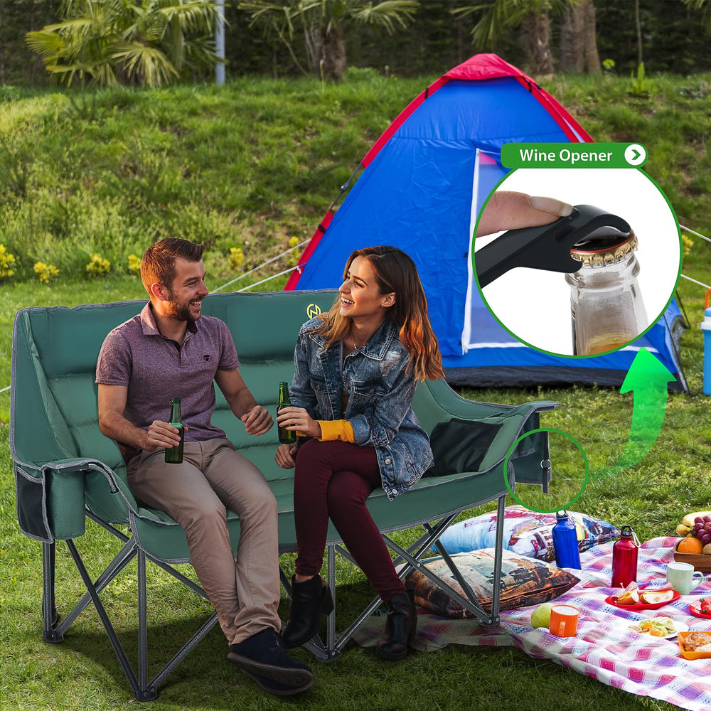 Nice C chair uses durable 600D Oxford fabric for rugged outdoor use