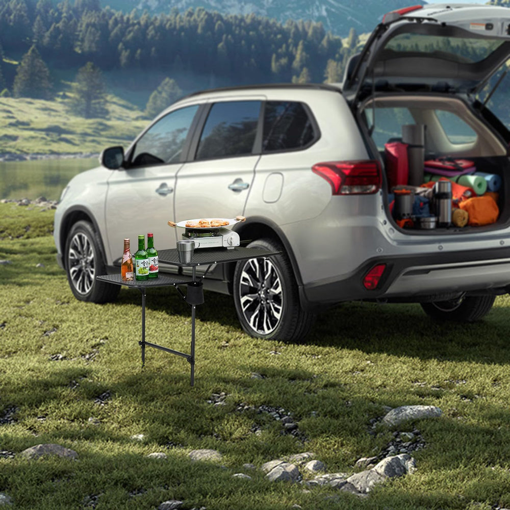 Nice C Tailgate Table lightweight design for easy carrying