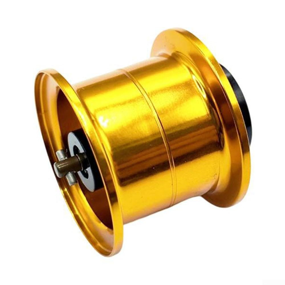 7075 aluminum spindle spool offers rigid, durable performance with bearings.