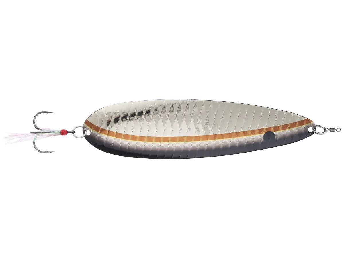 Nichols Lures 8FS8-35 Ben Parker Magnum spoon in gizzard color for casting and trolling