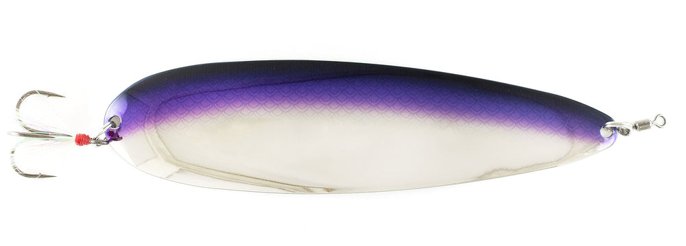 Nichols Lures Ben Parker Magnum Flutter Spoon Lavender Shad for offshore trolling and big-game lure