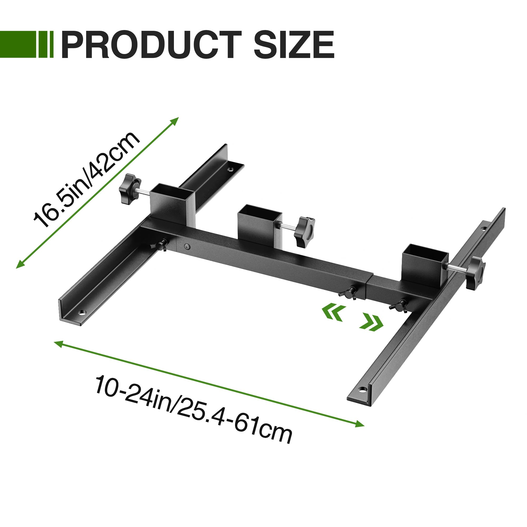 Niffgaff tool-free setup target stand allows quick target changes at the range.