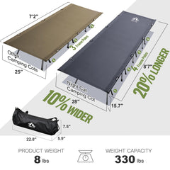 Night Cat cot bed 87x28 dimensions near spacious sleep area
