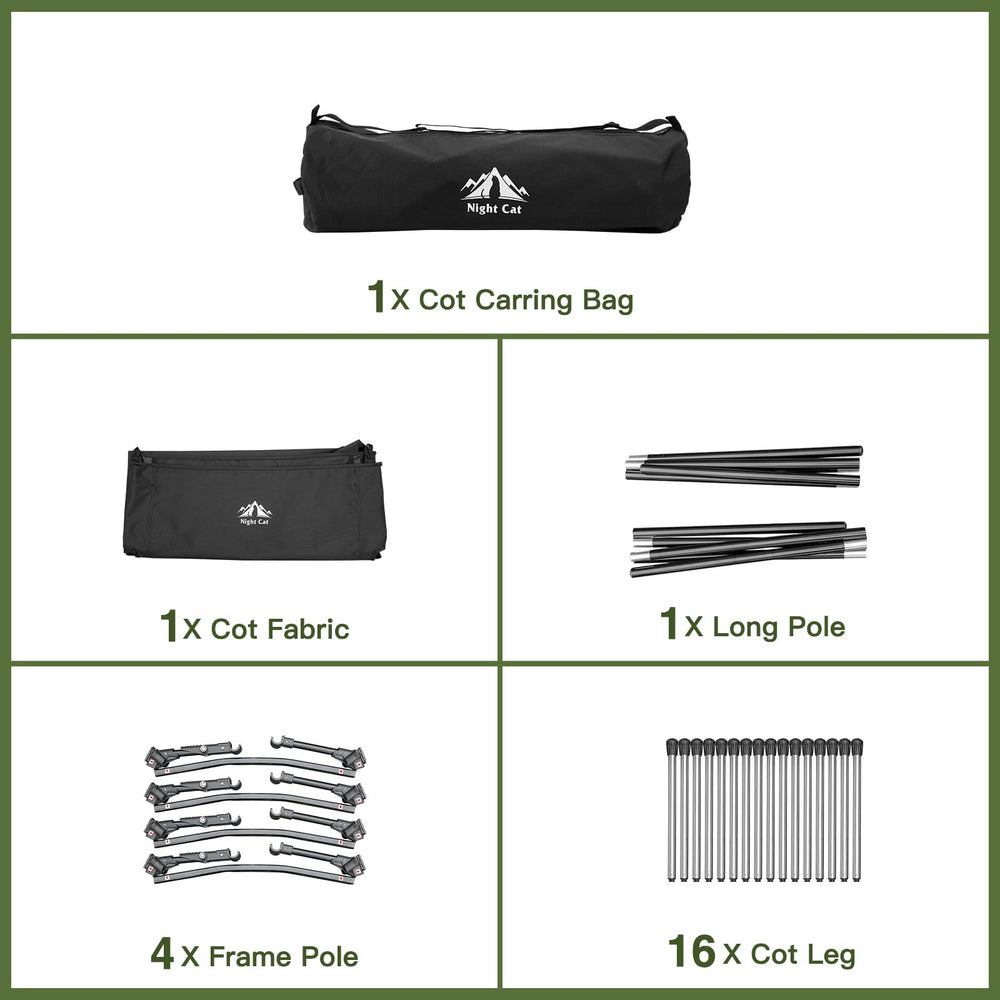 Night Cat cot bed quick three-minute setup guide for beginners