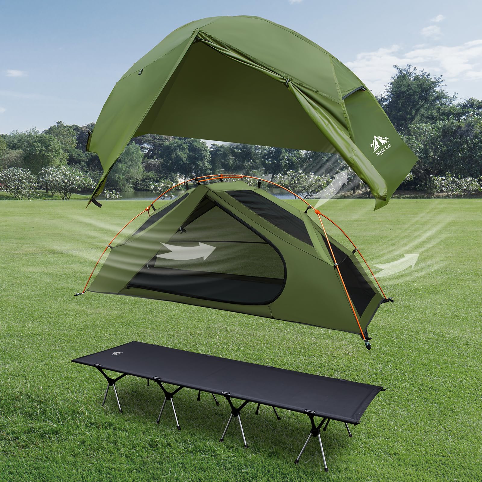 Night Cat carry bags organize gear for easy transport