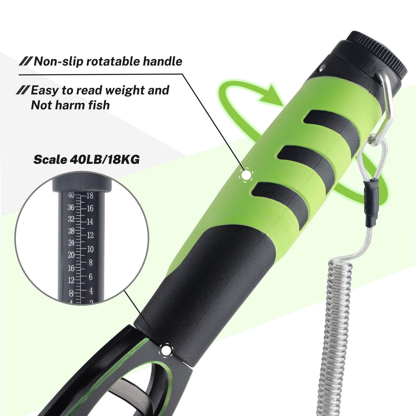 Night Cat Fish Lip Gripper showing scale and grip