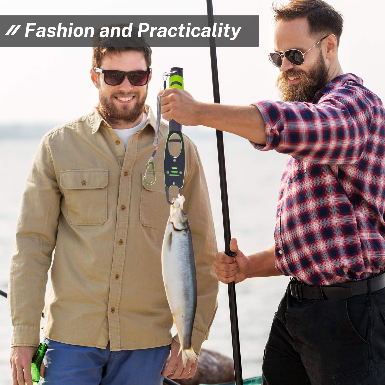 Fish lip-friendly gripper releasing mechanism