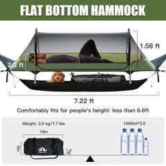 Night Cat hammock tent mosquito net highlights bug-free sleeping outdoors.