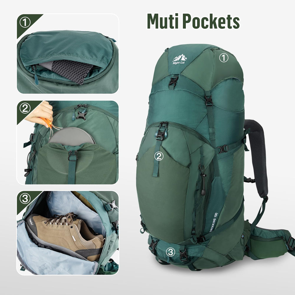 Night Cat hiking pole attachment loops expand modular trekking setups.