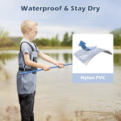 Night Cat kids waders boots anti-slip provide stable footing on muddy banks
