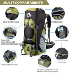 Night Cat multi-compartment design keeps gear accessible and organized.