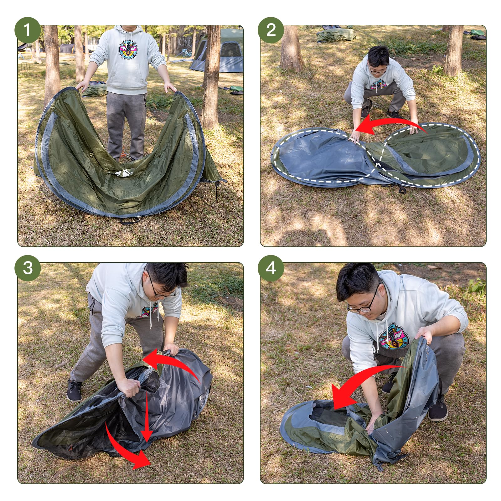 Night Cat versatile use for backyard, beach, or camping