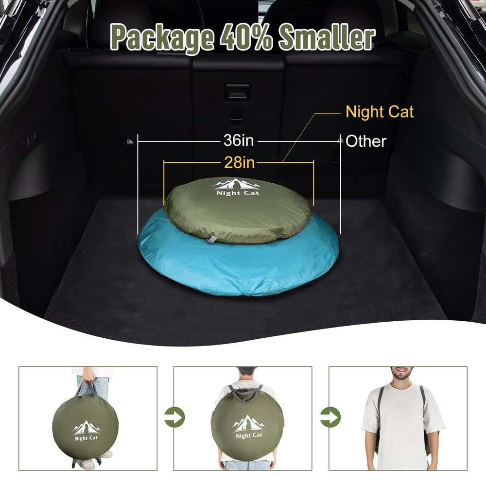 Night Cat pop-up tent quick setup demonstrates instant shelter for family trips.