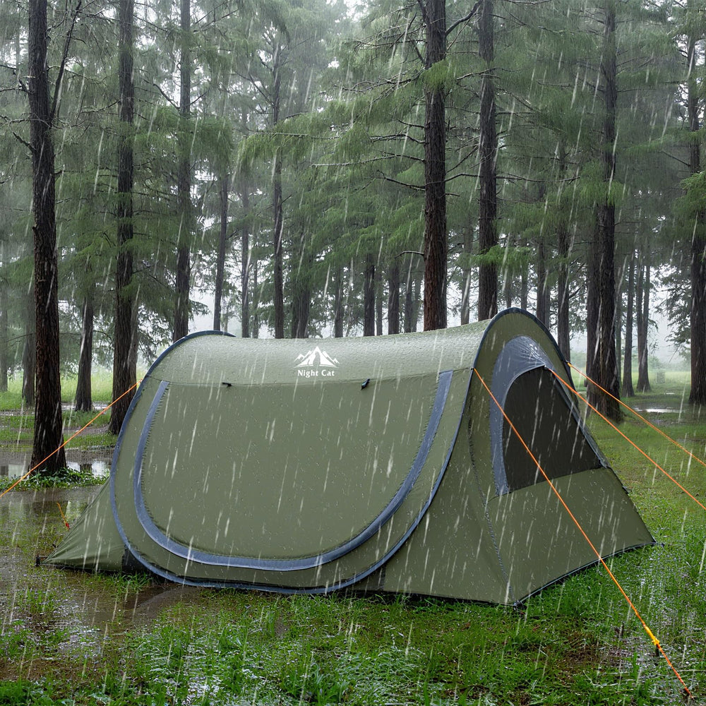 Night Cat rainproof seams keep interior dry