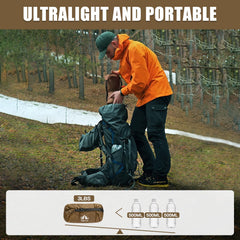 Night Cat ultralight tent 2 persons, setup-ready in minutes for quick outdoor rests.