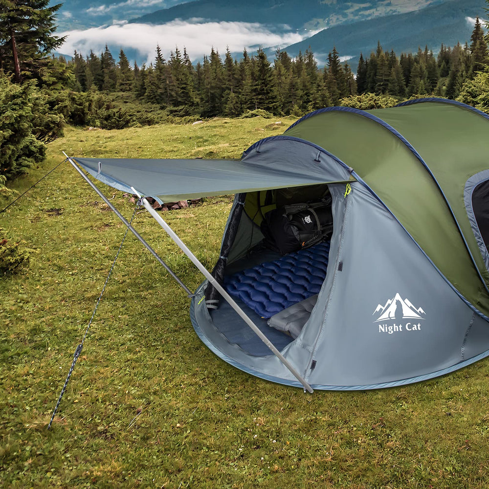 Night Cat versatile outdoor poles suitable for hammocks, shelters, truck awnings, and more.