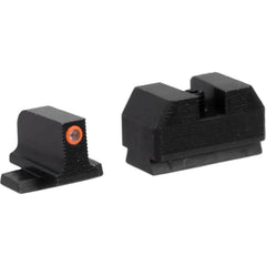 Night Fision stealth night sight for Sig P365/P320 with orange front enables fast target acquisition