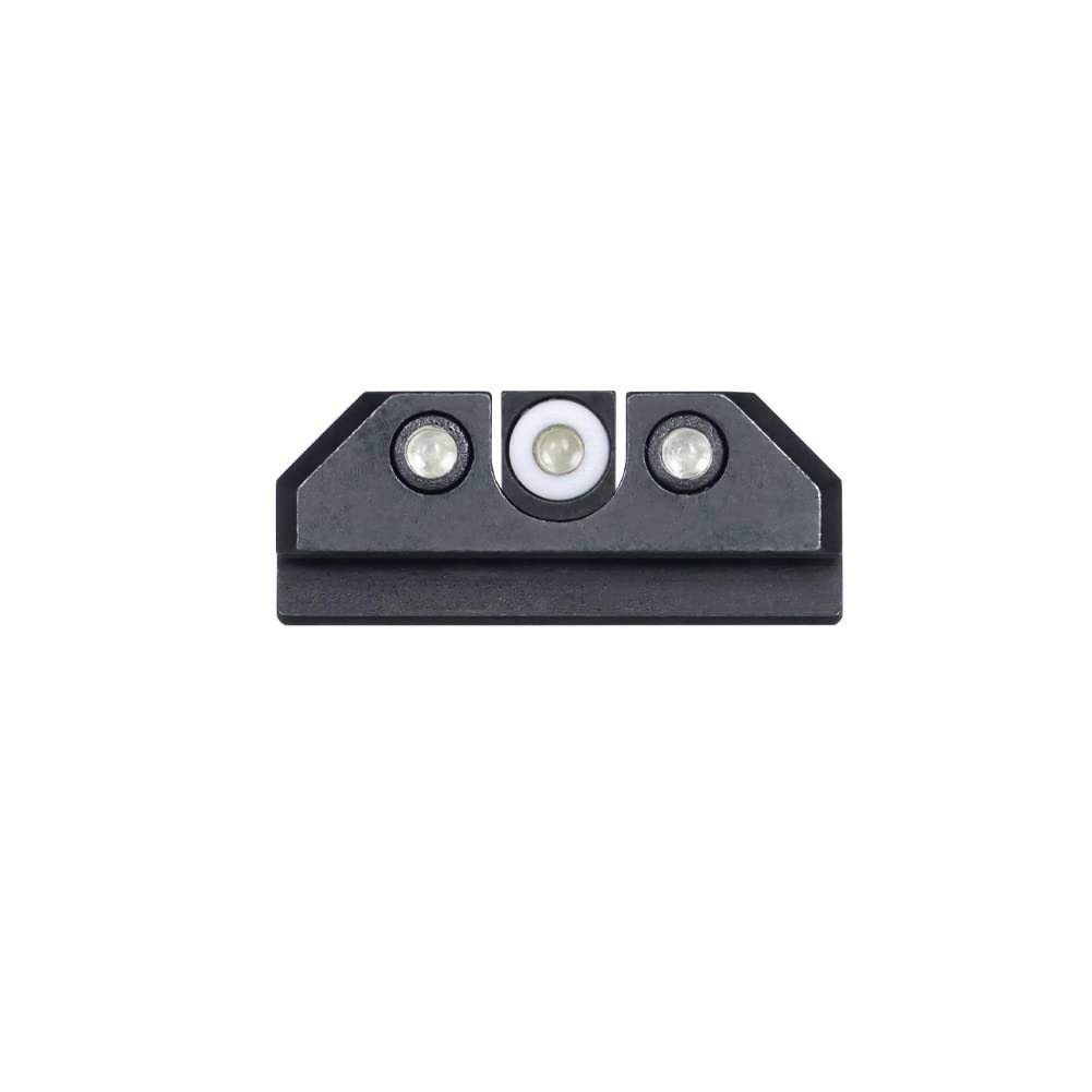 Night Fision front ring white sight for fast low-light targeting.