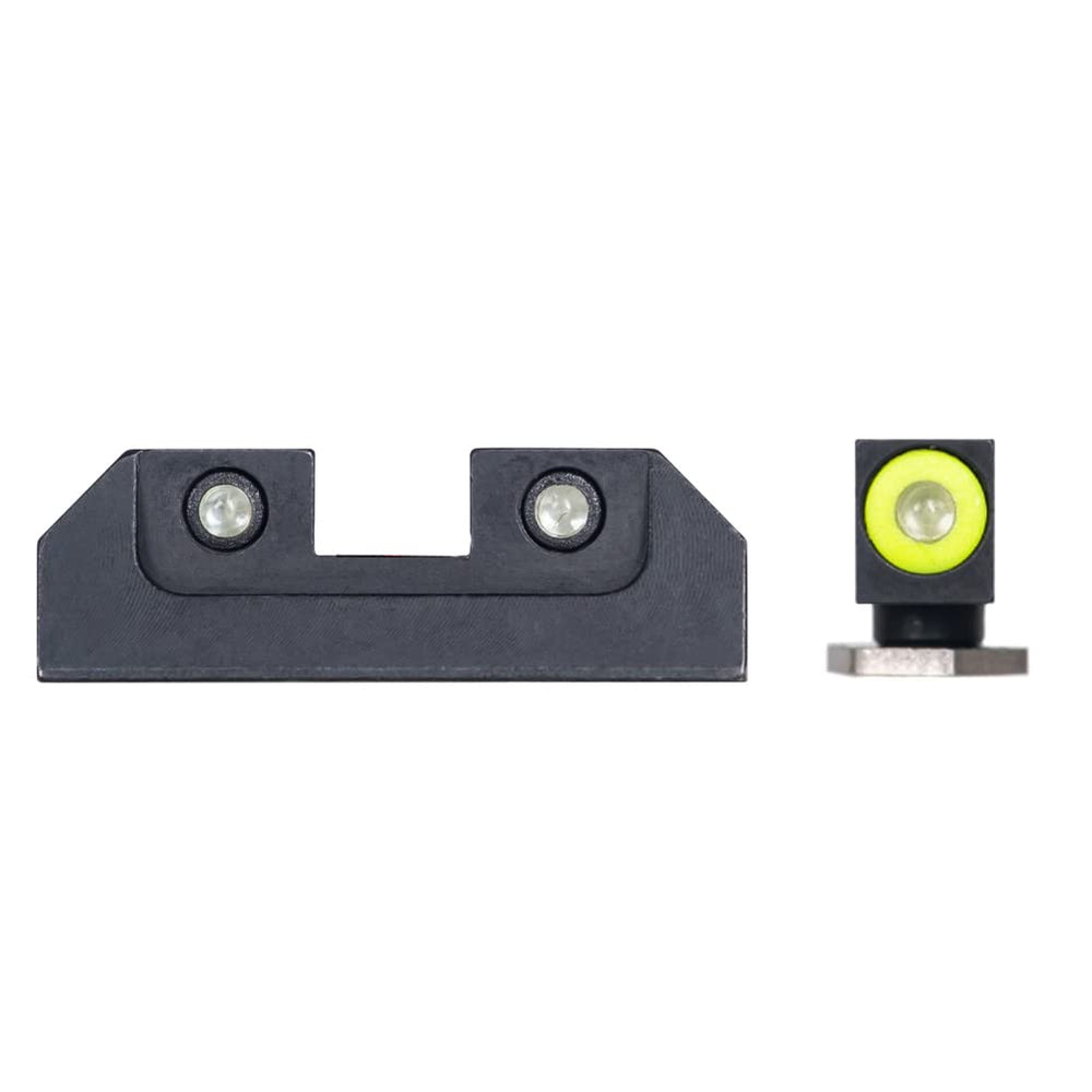 Night Fision Tritium night sights for Taurus G2C domed lens sharpens sight picture for rapid aiming
