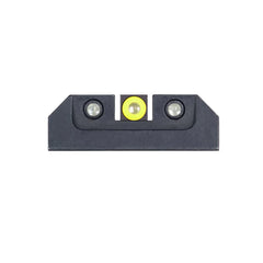 Night Fision Tritium night sights for Taurus G2C with front yellow ring offer target acquisition in low light