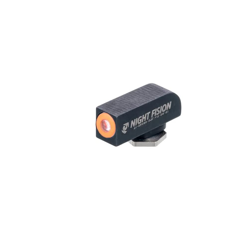 Night Fision front sight orange ring enhances visibility for Taurus G3C GX4 in dim environments.