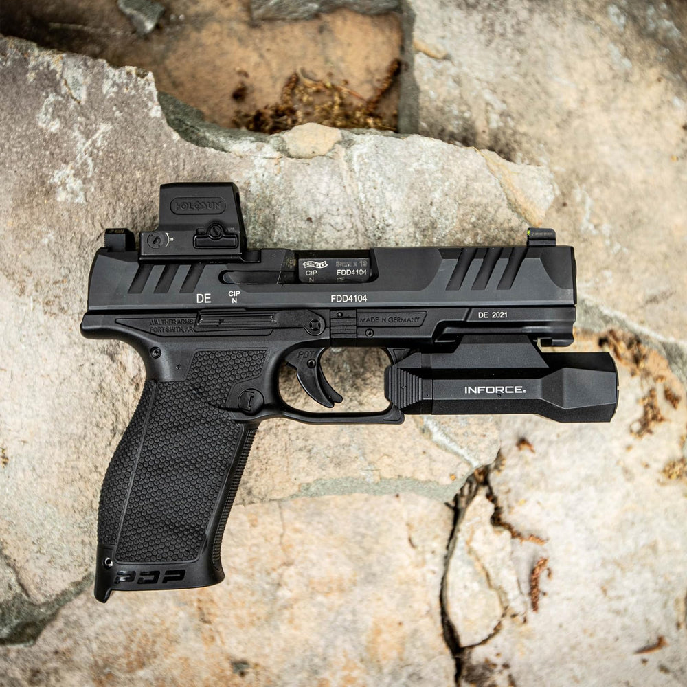 Night Fision Walther PDP compatibility ensures reliable co-witness with red dot optics
