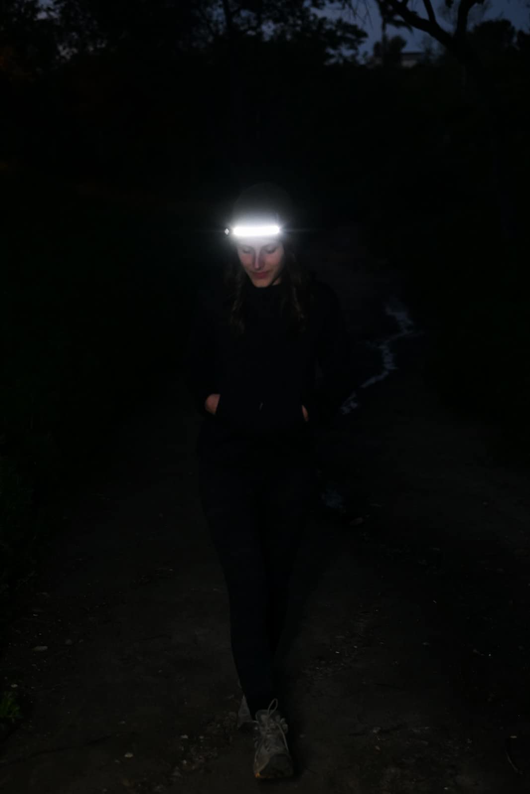 NightBuddy headlamp with broad beam for early morning tasks