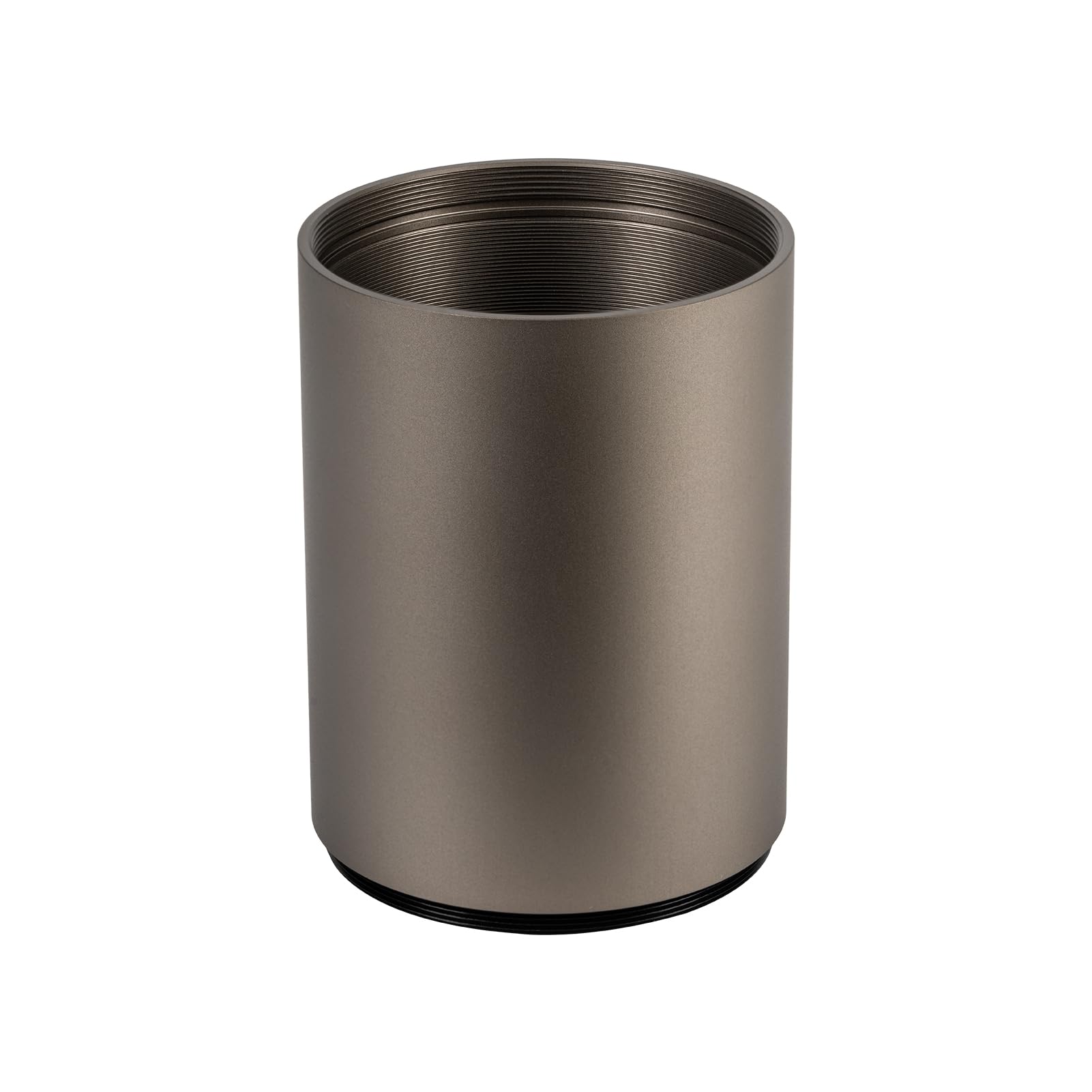 Nightforce anti-glare 3-inch sunshade on a 50mm NXS scope reduces glare for clearer targeting.