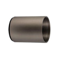 Nightforce sunshade 3-inch on 50mm SHV 14x F1, enhances focus on bright days.