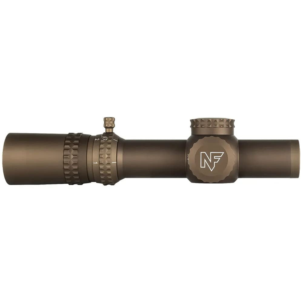 Nightforce ATACR 1-8x24mm 34mm tube construction emphasizes strength